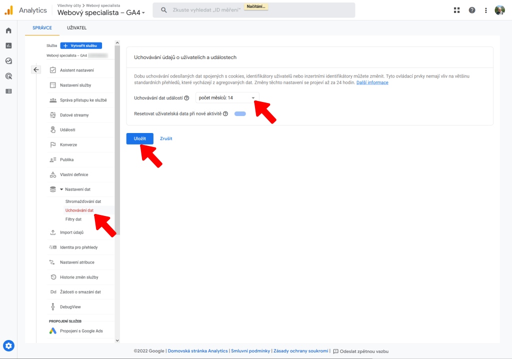 Co nás čeká v Google Analytics 4 a jak na ně přejít 9 Google Analytics 4 - 9