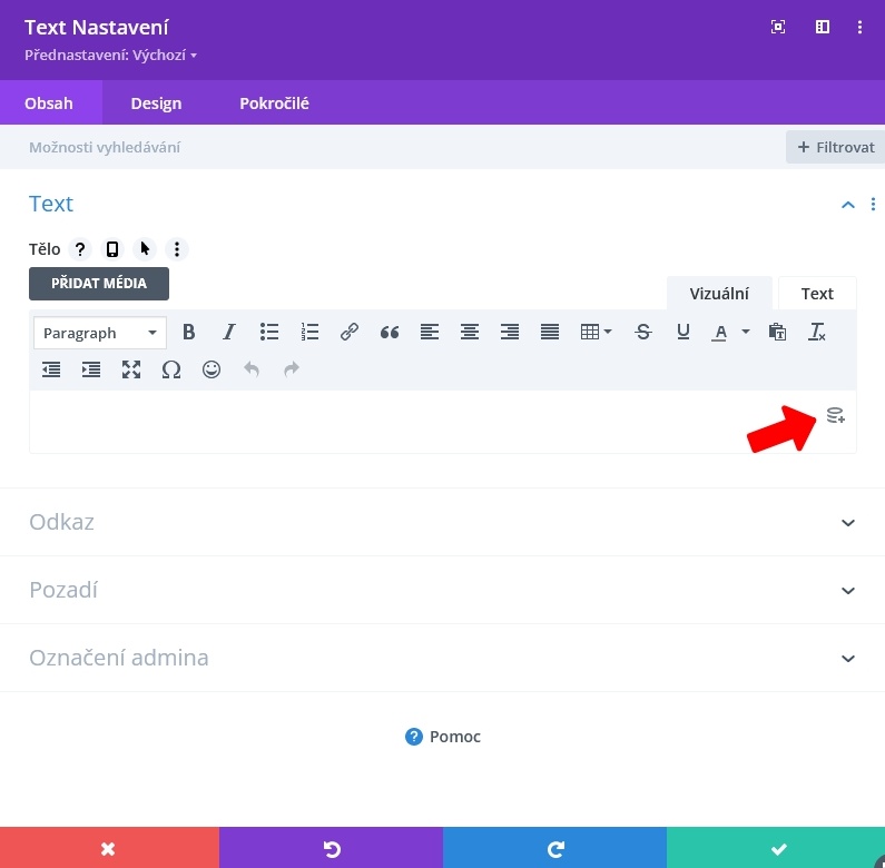 Automatická změna roku v patičce 1 Automatická změna roku